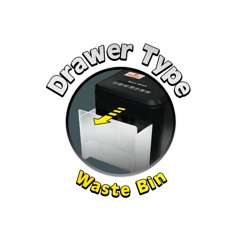 Admiral PS-P303CC Cross-Cut Paper Shredder Desktop